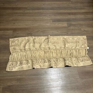 Elegant Tan vintage valance 20x60
